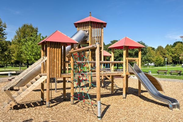 Playground Mulch Installation in Riverview